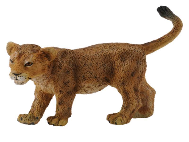 Löwenjunges streckend 6 cm Wildtiere Collecta 88416