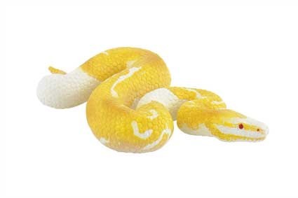 Bullyland 68485 albino python 9 cm Snake