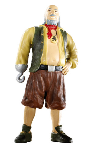 Bullyland 56412 Pirate with hook 9 cm Pirates