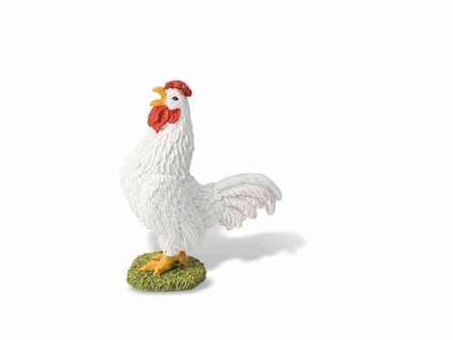 Bullyland 62313 rooster (white) 5 cm Farm