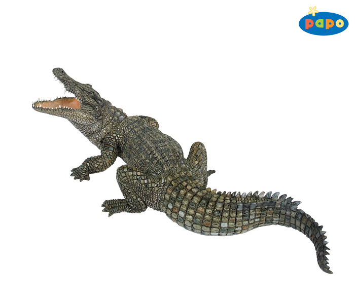Papo 50055 Nil Krokodill 20 cm Wildtiere 