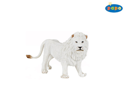 Papo 50074 Weißer Löwe 14,5 cm Wildtiere