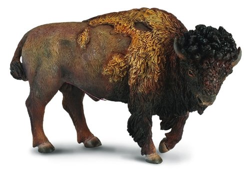 Collecta 88336 Amerikanischer Bison 12 cm Wildtiere