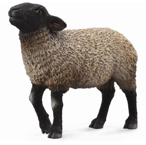 Collecta 88636 sheep suffolk 8 cm Farm