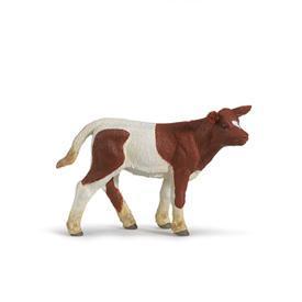 Safari Ltd 249729 Holstein Calf (red-white) 8 cm Series Farmland