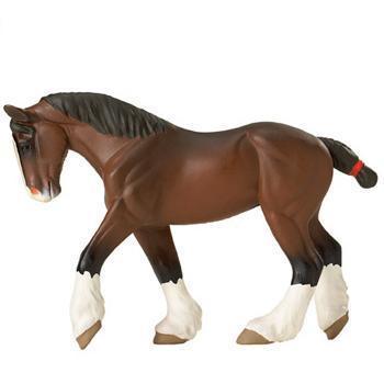 Clydesdale Hengst 13 cm Serie Pferde Safari Ltd 157805