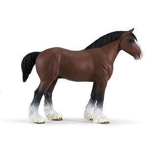 Safari Ltd 157805 Clydesdale Stallion 13 cm Series Horses