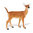 Safari Ltd 180129 Weißschwanzhirschkuh 10 cm Serie Wildtiere