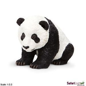 Safari Ltd 263229 Panda Baby 12 cm Serie Unglaubliche Kreaturen
