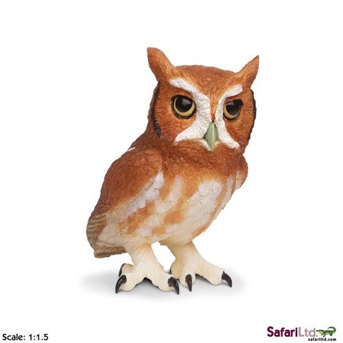 Safari Ltd 263429 Owl 12 cm Series Wild Animals