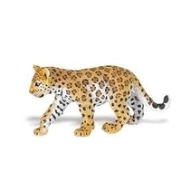 Safari Ltd 271629 Leopardenbaby 8 cm Serie Wildtiere