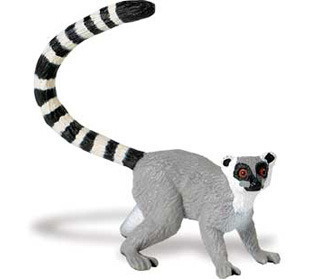 Lemur Katta 9,5 cm Serie Wildtiere Safari Ltd 292229 