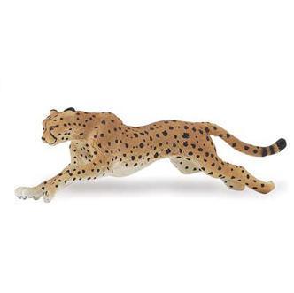 Safari Ltd 290429 Gepard rennend 14 cm Serie Wildtiere
