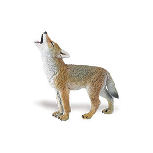 Safari Ltd 227129 Coyote Kojote Welpe 6 cm Serie Wildtiere