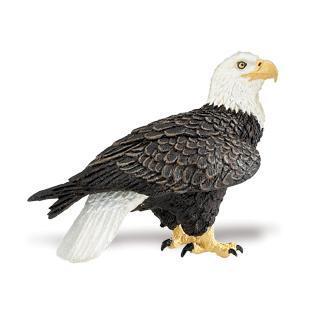 Safari Ltd 291129 white-headed eagle 7 cm Series Wing of the Earth