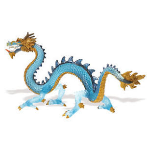 Safari Ltd 10175 Crystal Blue Dragon 19 cm Series Mythology