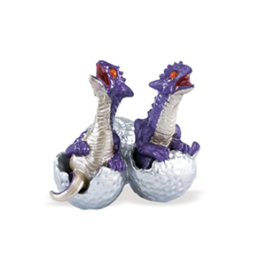 Safari Ltd 10117 Drachen aus Ei schlüpfend 5 cm Serie Mythologie