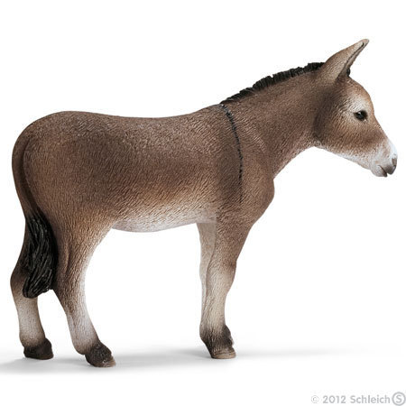 Schleich 13644 donkey 10 cm Series Farm