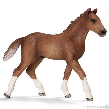Schleich 13730 hannoverian Foal (horse) 10 cm Series Horses