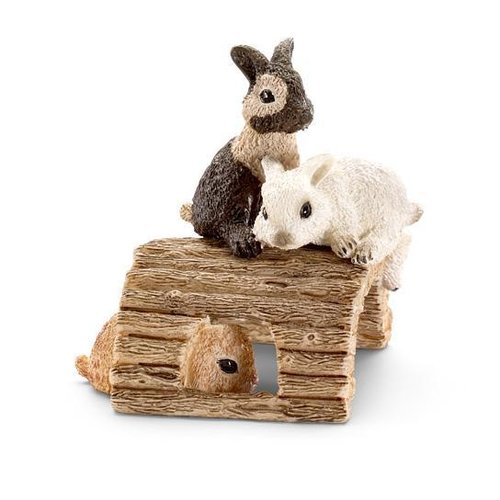 Schleich 13748 rabbit young (playing) 4,5 cm Series Farm