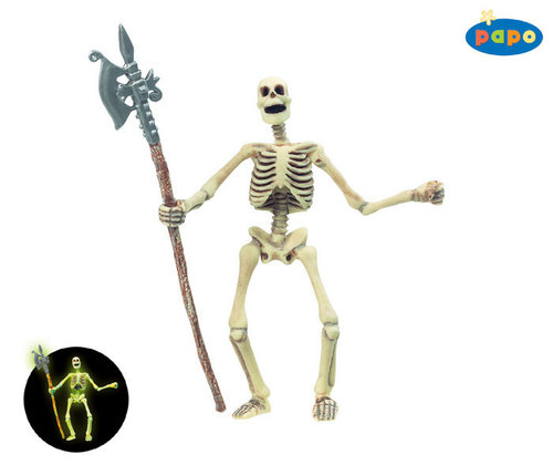 Papo 38908 Nachtleuchtendes Skelett 12 cm Fantasy