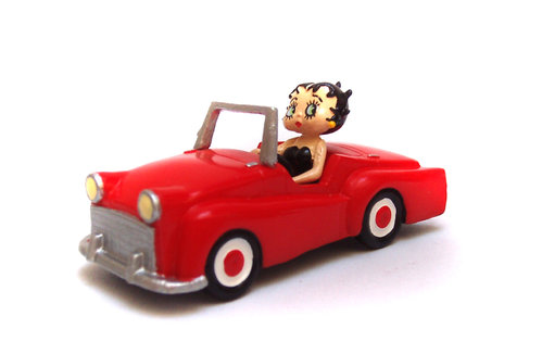Plastoy 61930 Betty Boop im Cabrio 5,5 cm