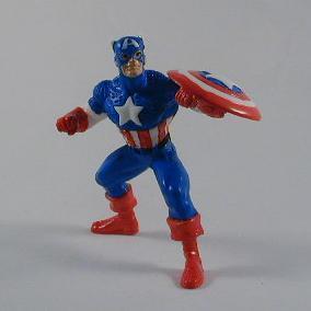 Yolanda 96011 Captain America mit Schild 10 cm Serie Superhelden Marvel