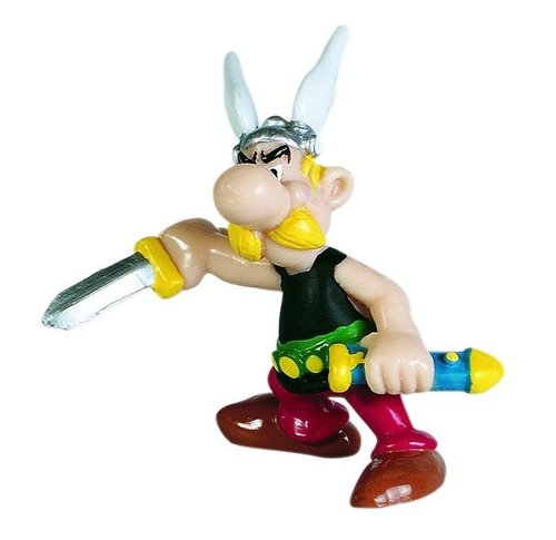 Plastoy 60501 Asterix mit Schwert 6 cm Asterix und Obelix