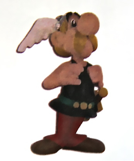 Plastoy 60524 Asterix stolz 5 cm Asterix und Obelix Schlüsselanhänger