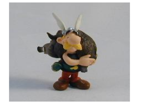 Plastoy 60545 Asterix mit Wildschwein 6 cm Asterix und Obelix