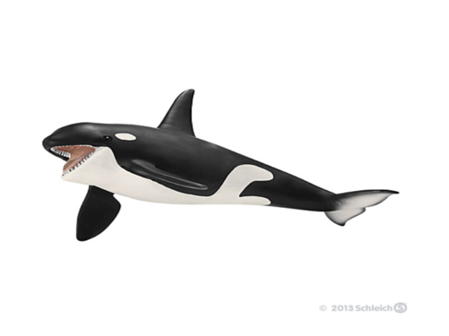 Schleich 14697 orca whale 19 cm Series Water Animals