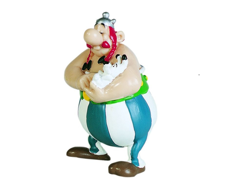 Mini Figürchen Asterix & Obelix Bridelix Plastoy Obelix 4 CM 