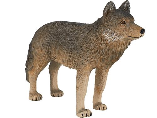 Mojo 387025N Wolf stehend 10 cm Wildtiere Neue Ausführung
