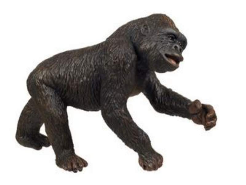 Safari Ltd 241129 Gorilla 10 cm Serie Wildtiere