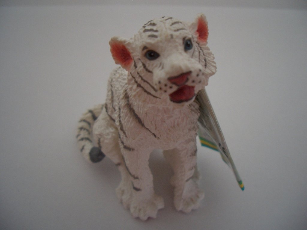 Weißer Tiger 8 cm Serie Wildtiere Safari Ltd 907603 