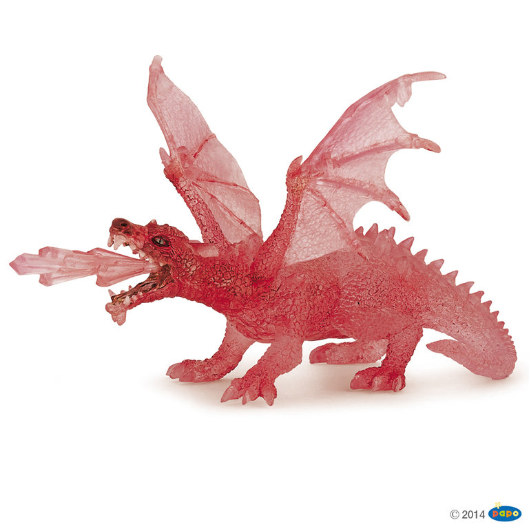 Papo 36002 Rubinroter Dragon 18 cm Fantaisie 