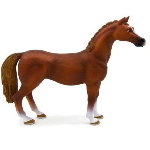 Mojo 387084 arabian stallion (brown) 13 cm Horses