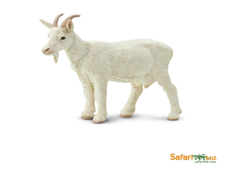 Safari Ltd 161129 Ziege 9 cm Serie Bauernhof