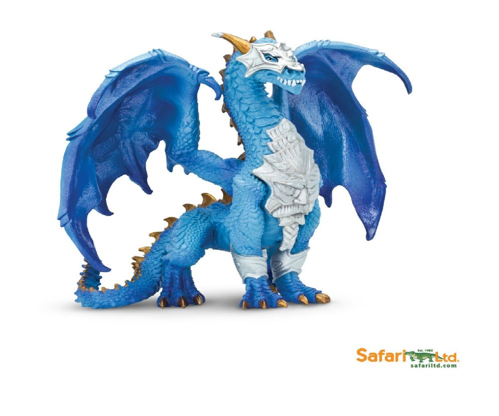 Heraldischer Dragon 15 cm série mythologie safari Ltd 10124 