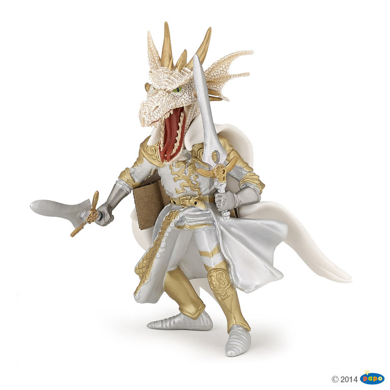 Papo 36007 dragon person white 10 cm Fantasy