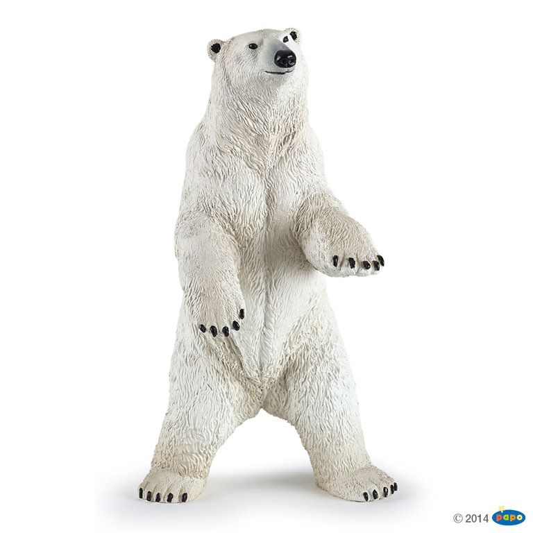 Eisbärenjunges spielend 5 cm Wildtiere Papo 50143 
