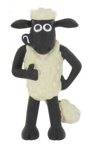 Comansi 97081 Shaun auf zwei Beinen 8 cm Shaun das Schaf