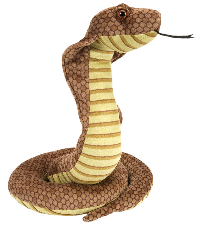 Wild Republic 12233 Cobra Kobra 30 cm Kuscheltier Plüschtier