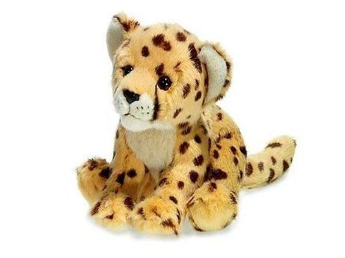 WWF 15507A Gepard sitzend 20 cm Kuscheltier Plüsch