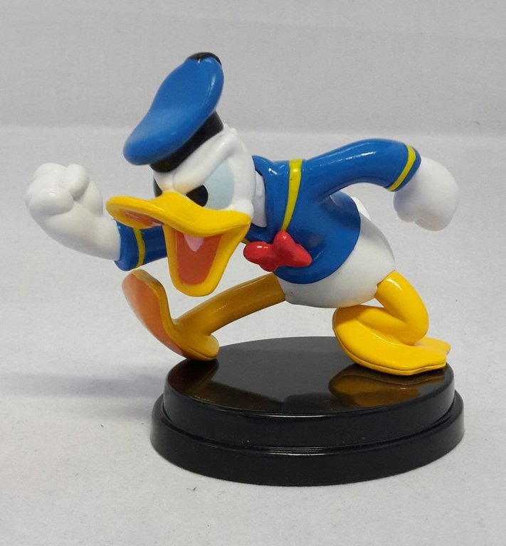 Donald Duck wütend 10 cm Walt Disney Dekofigur mit Podest DIS901