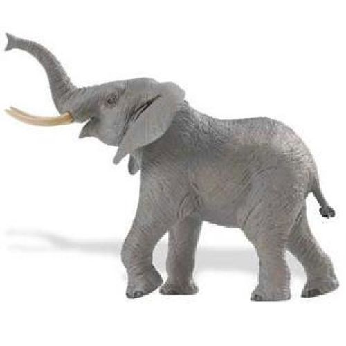 Safari Ltd 111089 Afrikanischer Elefant 27 cm Serie Große Wildtiere