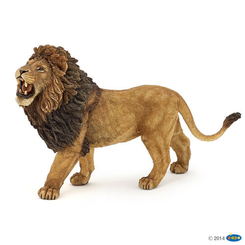 Papo 50157 lion (roaring) 12 cm Wild Animals