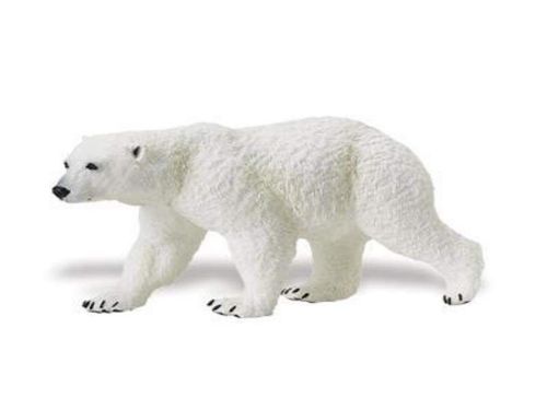 Safari Ltd 273329 Eisbär 12 cm Serie Wildtiere Neue Ausführung
