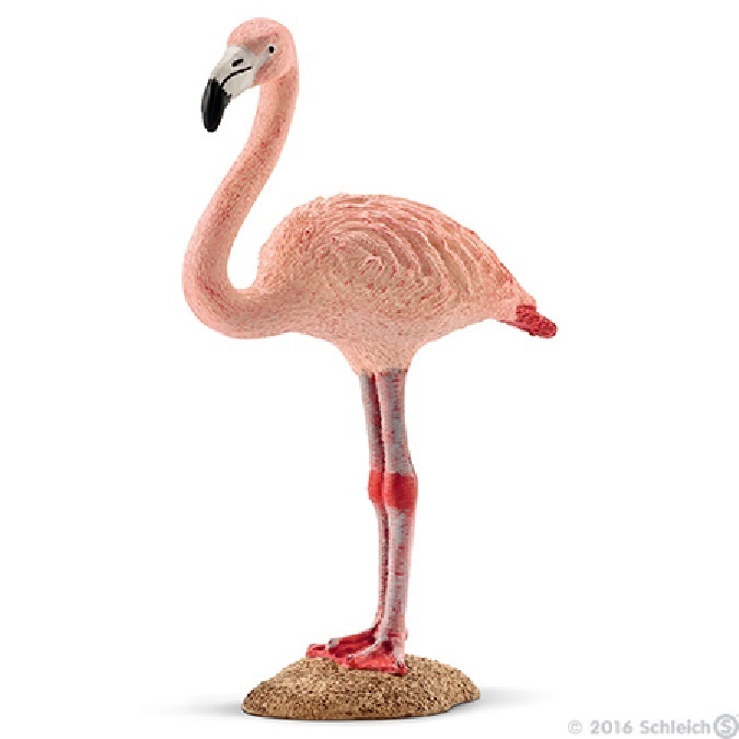 Schleich 14758 flamingo 9 cm Series Bird Life