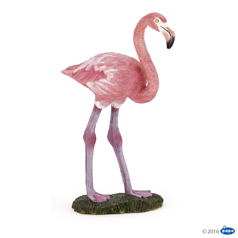 Papo 50187 Flamingo Rosa 10 cm Wildtiere